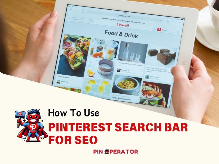 How to Use Pinterest Search Bar for SEO